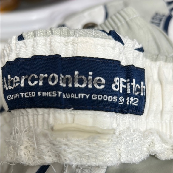 Abercrombie and Fitch Men's Floral Swim Shorts - gray and White - Picture 9 of 9